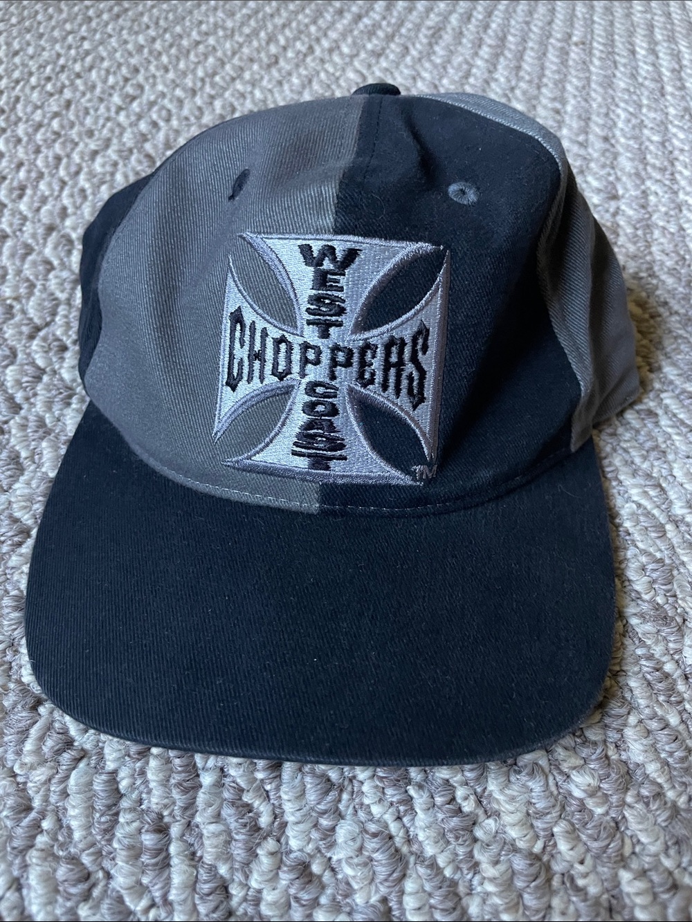 Vintage Y2K west coast choppers snapback hat